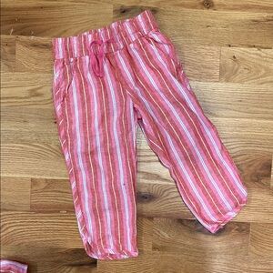 Striped Pink and White Pants
4/$25-Bundle & Save!!!!